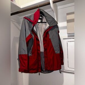 The North Face Women’s Red Raincoat